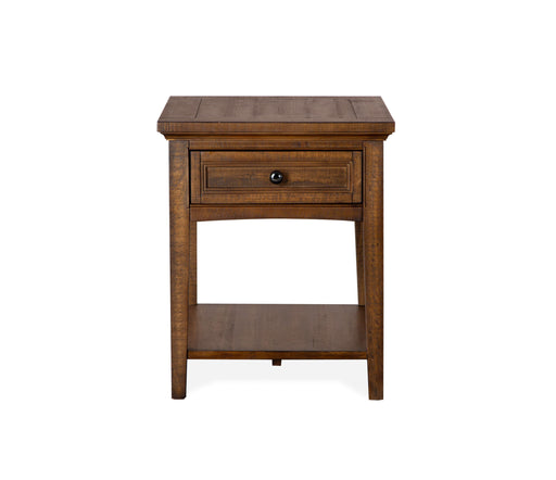 Bay Creek - Rectangular End Table - Toasted Nutmeg Unique Piece Furniture