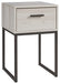 Socalle - Light Natural - One Drawer Night Stand - Vinyl-Wrapped Unique Piece Furniture