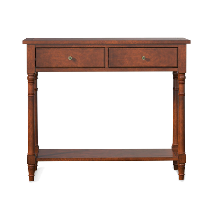 American Solid Wood Sofa Table (Cherry)