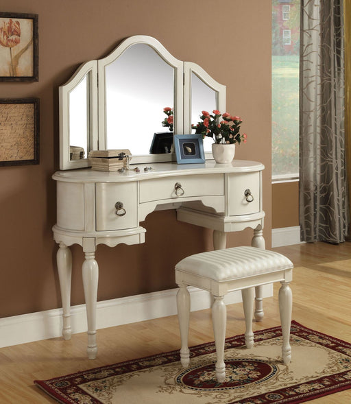 Trini - Vanity Desk - White Unique Piece Furniture