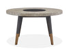 Ryker - Round Dining Table - Homestead Brown Unique Piece Furniture