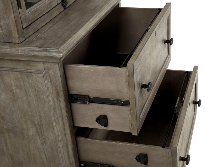 Tinley Park - Lateral File - Dove Tail Grey Unique Piece Furniture