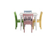 Rory - 5 Piece Dining Set - Multi Color Unique Piece Furniture