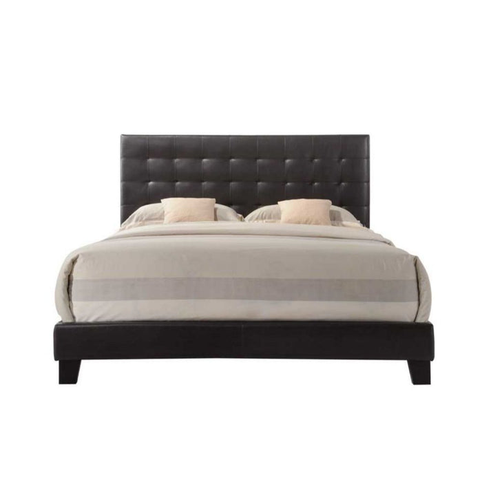 Masate - Queen Bed - Espresso PU Unique Piece Furniture