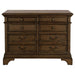 Hartshill - 5-Drawer File Cabinet - Burnished Oak Unique Piece Furniture