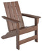 Emmeline - Brown - Adirondack Chair Unique Piece Furniture