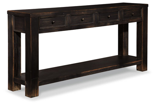 Gavelston - Black - Sofa Table Unique Piece Furniture