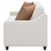 Christine - Upholstered Cushion Back Loveseat - Beige Unique Piece Furniture