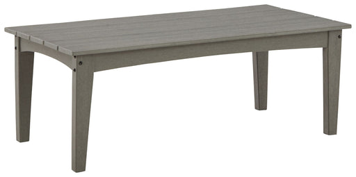 Visola - Gray - Rectangular Cocktail Table Unique Piece Furniture