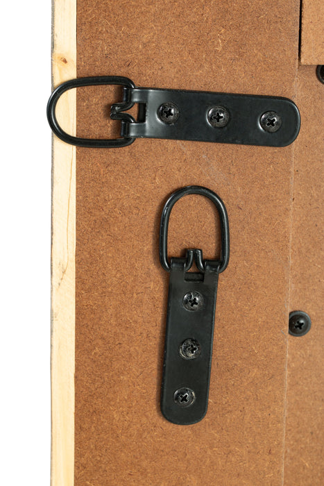 Waltleigh - Distressed Brown - Accent Mirror Unique Piece Furniture