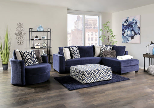 Griswold - Sectional - Navy Unique Piece Furniture