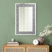Valerie - Crystal Inlay Rectangle Wall Mirror Unique Piece Furniture