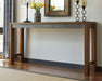 Torjin - Dark Brown - Long Counter Table Unique Piece Furniture Furniture Store in Dallas and Acworth, GA serving Marietta, Alpharetta, Kennesaw, Milton