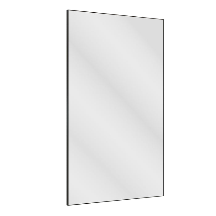 48 X 32" Oversized Modern Rectangle Bathroom Mirror With Balck Frame Decorative Large Wall Mirrors For Bathroom Living Room Bedroom Vertical Or Horizontal Wall Mounted Mirror With Aluminum Frame