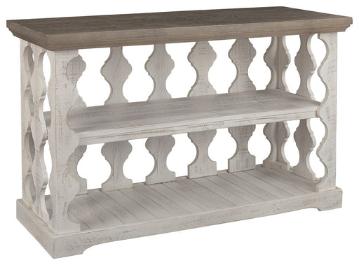 Havalance - Gray / White - Console Sofa Table Unique Piece Furniture