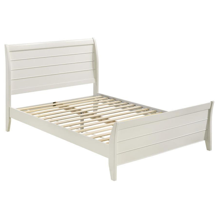 Selena - Sleigh Platform Bed Bedroom Set Unique Piece Furniture