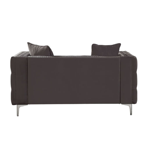 Gillian II - Loveseat - Dark Gray Velvet Unique Piece Furniture