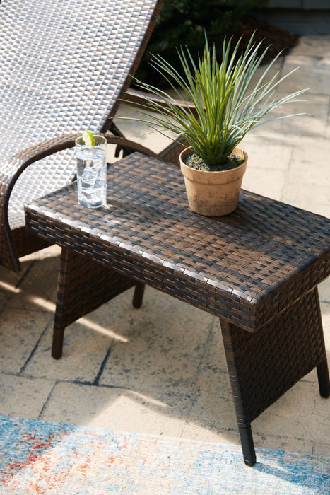 Kantana - Brown - Rectangular End Table Unique Piece Furniture