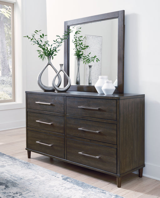 Wittland - Brown - Dresser, Mirror Unique Piece Furniture