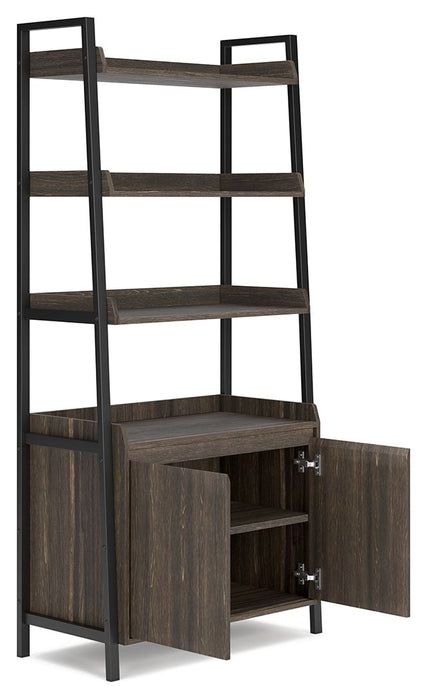 Zendex - Dark Brown - Bookcase Unique Piece Furniture