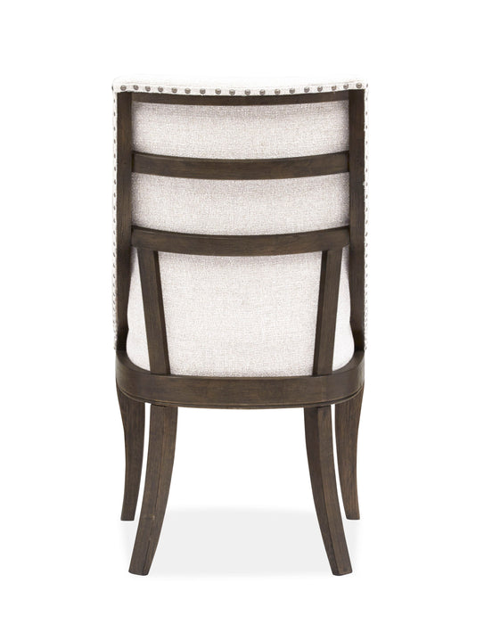 Roxbury Manor - Dining Arm Chair With Upholstered Seat and Back (Set of 2) - Homestead Brown Unique Piece Furniture