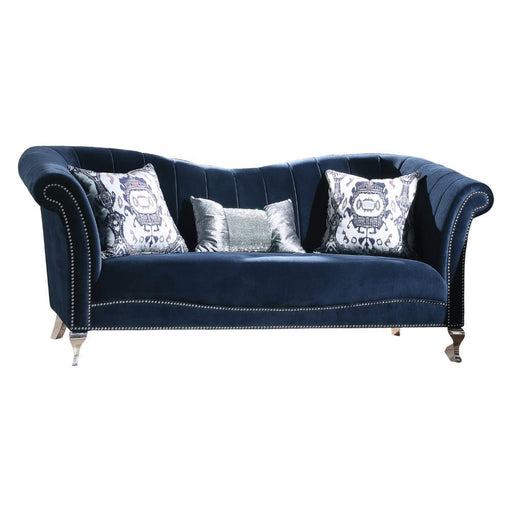 Jaborosa - Sofa - Blue Velvet Unique Piece Furniture