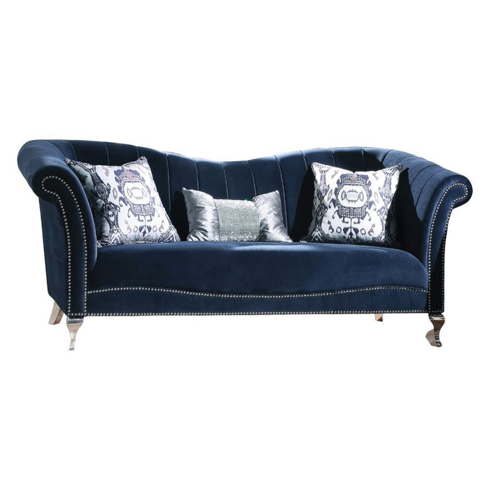 Jaborosa - Sofa - Blue Velvet Unique Piece Furniture