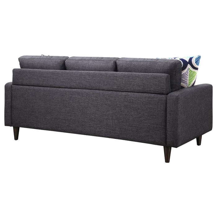 Watsonville - Tufted Back Sofa - Gray Unique Piece Furniture