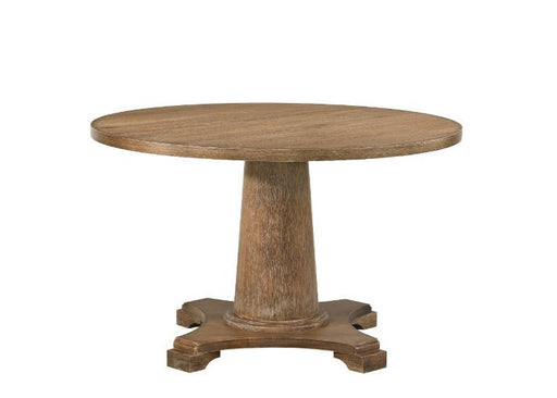 Yotam - Dining Table - Salvaged Oak Finish Unique Piece Furniture