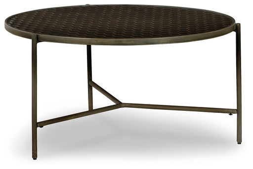 Doraley - Brown / Gray - Round Cocktail Table Unique Piece Furniture