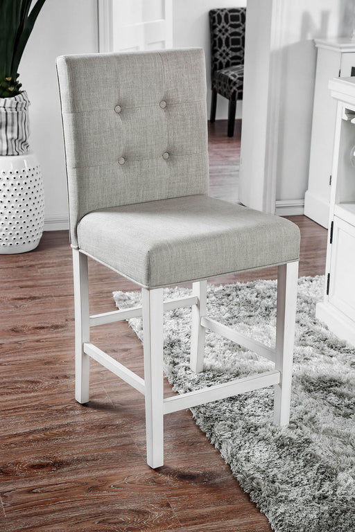 Sutton - Counter Height Chair (Set of 2) - Antique White Unique Piece Furniture