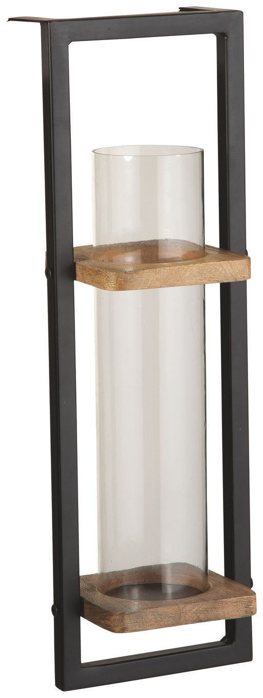 Colburn - Natural / Black - Wall Sconce Unique Piece Furniture