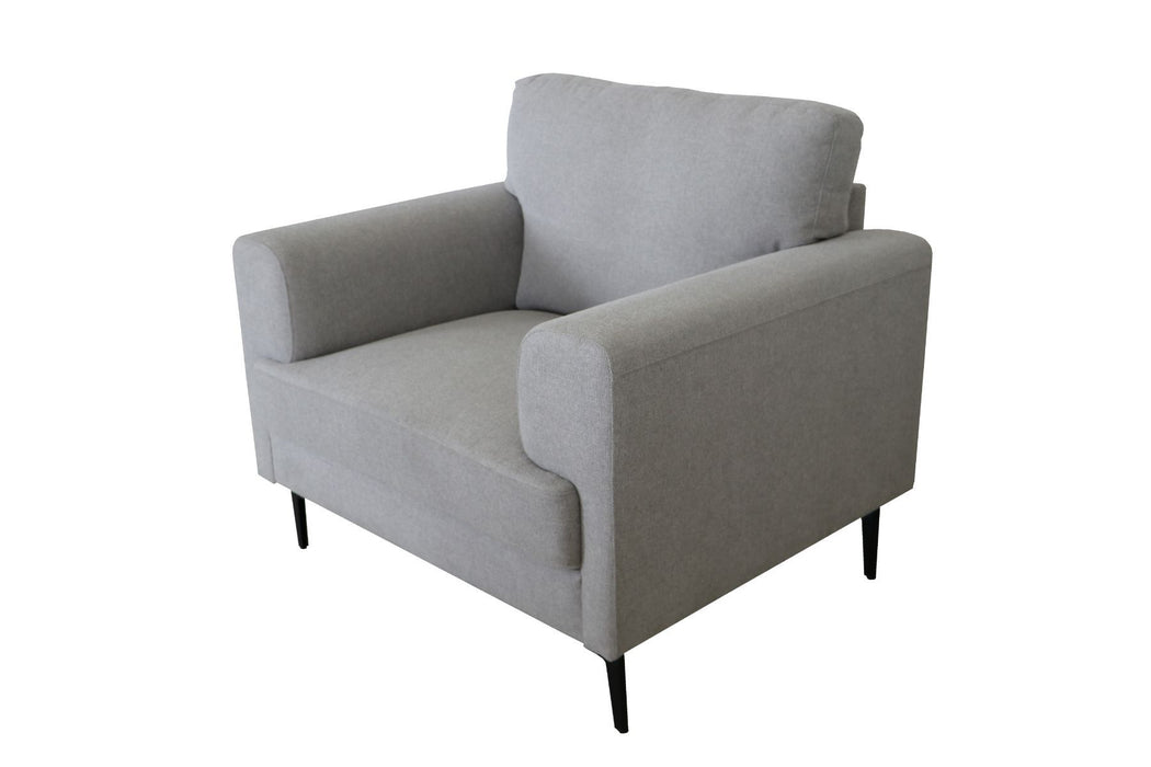 Kyrene - Chair - Light Gray Linen
