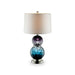 Camila - Glass Table Lamp - Purple / Blue Unique Piece Furniture
