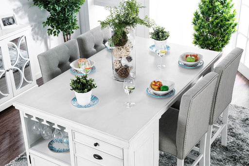 Sutton - Counter Height Table - Antique White Unique Piece Furniture