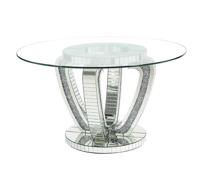 Noralie - Dining Table - Mirrored Unique Piece Furniture