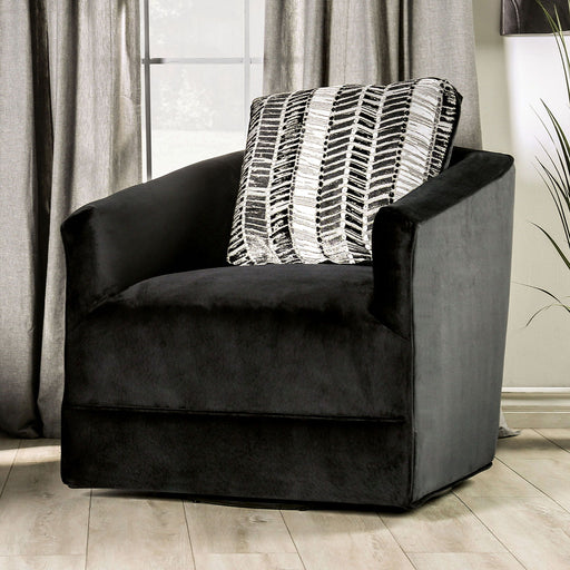 Modbury - Swivel Chair - Black Unique Piece Furniture