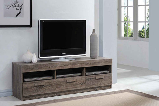 Alvin - TV Stand - Rustic Oak Unique Piece Furniture