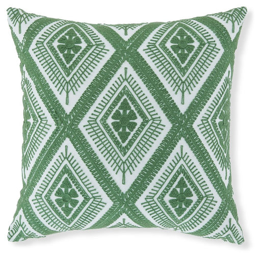 Bellvale - Green / White - Pillow (Set of 4) Unique Piece Furniture