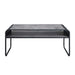 Raziela - Coffee Table - Concrete Gray & Black Finish Unique Piece Furniture