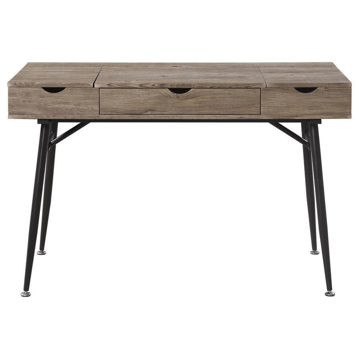 Rafael - 1-Drawer Writing Desk - Rustic Driftwood Unique Piece Furniture
