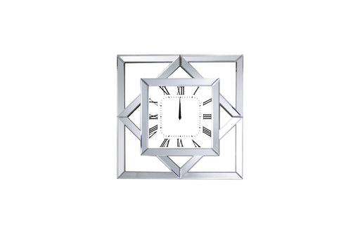Mhina - Wall Clock - Mirrored Unique Piece Furniture