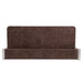 Brancaster - Desk - Retro Brown Top Grain Leather & Aluminum Unique Piece Furniture