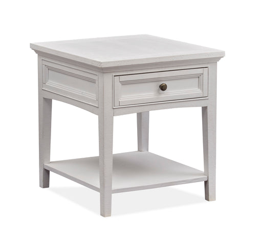 Heron Cove - Rectangular End Table - Chalk White Unique Piece Furniture