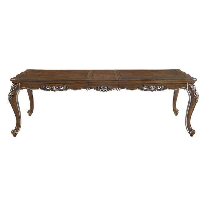 Latisha - Dining Table - Antique Oak Finish Unique Piece Furniture