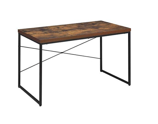 Bob - Console Table - Weathered Oak & Black Finish Unique Piece Furniture