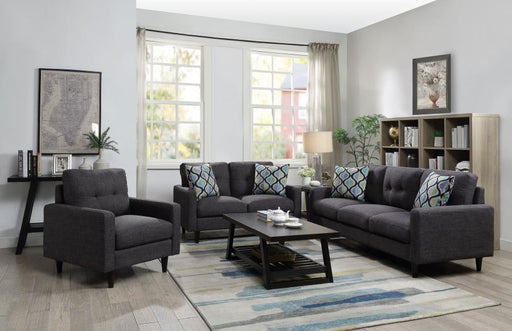 Watsonville - Cushion Back Living Room Set Unique Piece Furniture