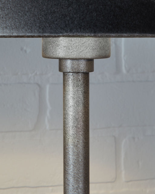 Belldunn - Antique Pewter Finish - Metal Table Lamp Unique Piece Furniture