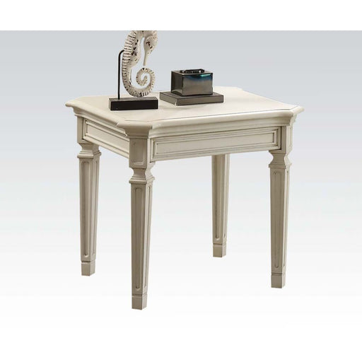 Florissa - End Table - Antique White Unique Piece Furniture
