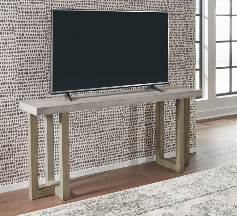 Lockthorne - Gray - Console Sofa Table Unique Piece Furniture